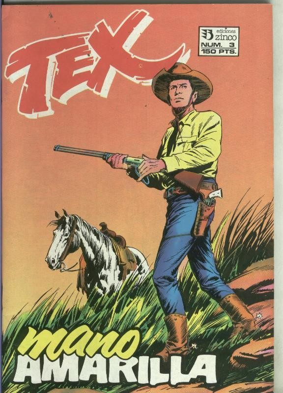 Tex segunda serie numero 03: Mano amarilla
