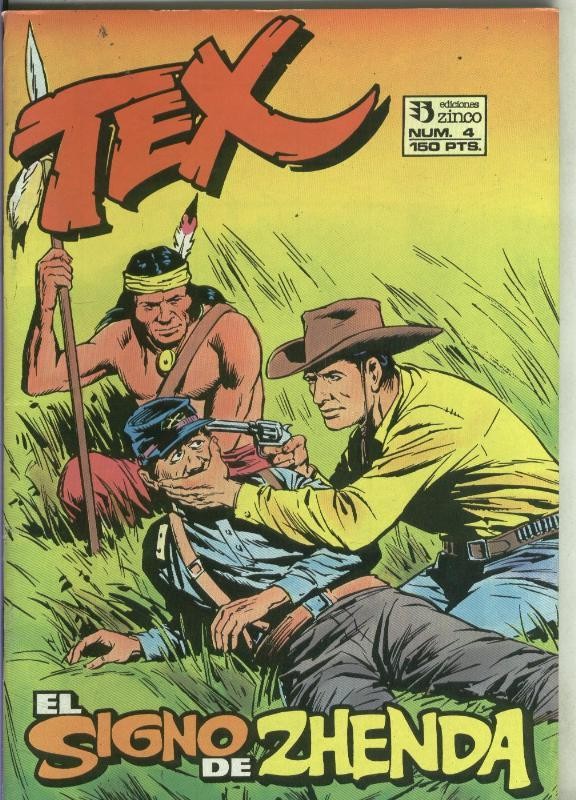 Tex segunda serie numero 04; El singo de Zhenda