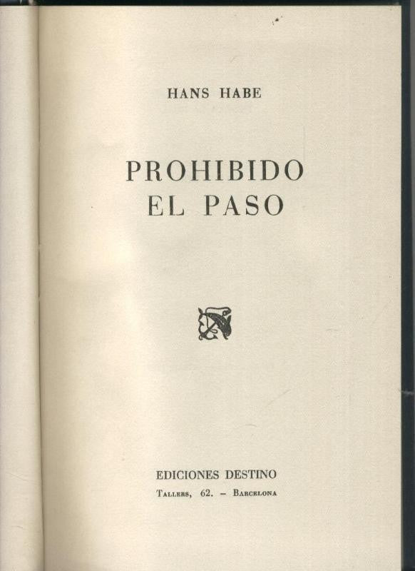 Ancora y Delfin numero 175: Prohibido el paso