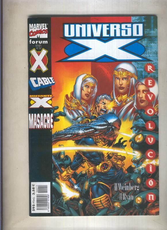 Universo X numero 11: Mutante X-Cable-Masacre