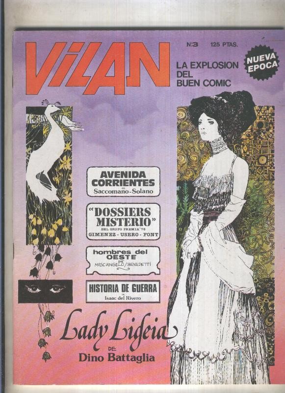 Vilan la explosion del buen comic numero 3: Historia de Guerra de Isaac del Rivero