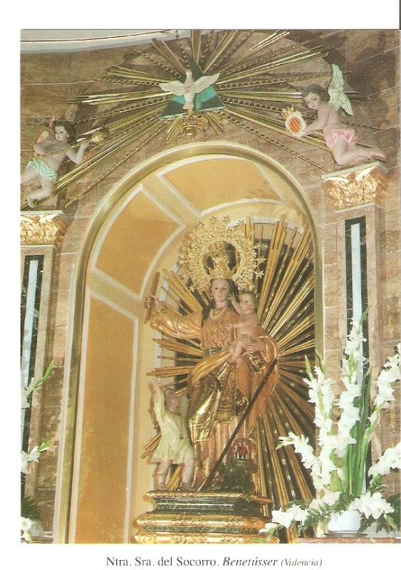 Postal 027238 : Nuestra. Sra. Del Socorro. Benetusser (Valencia)