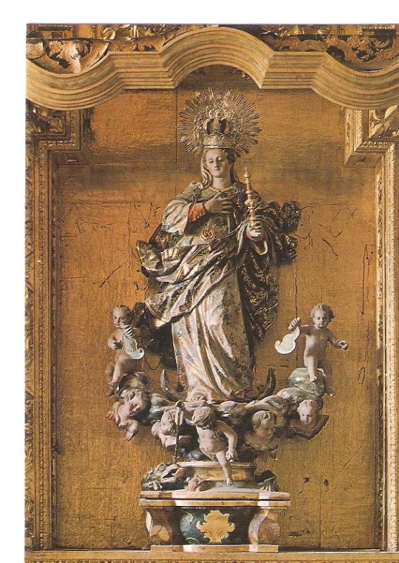 Postal 029065 : Ntra. Sra. Reina de los Angeles. Siglo XVIII.  