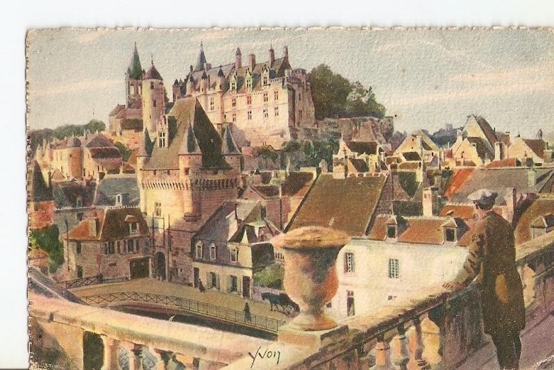 Postal 028824 : La Douce France - Chateaux de la Loire.  