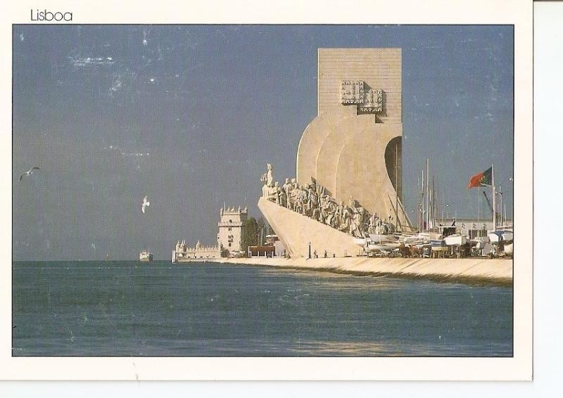 Postal 029172 : Lisboa, Portugal. Monument to the discoveries  