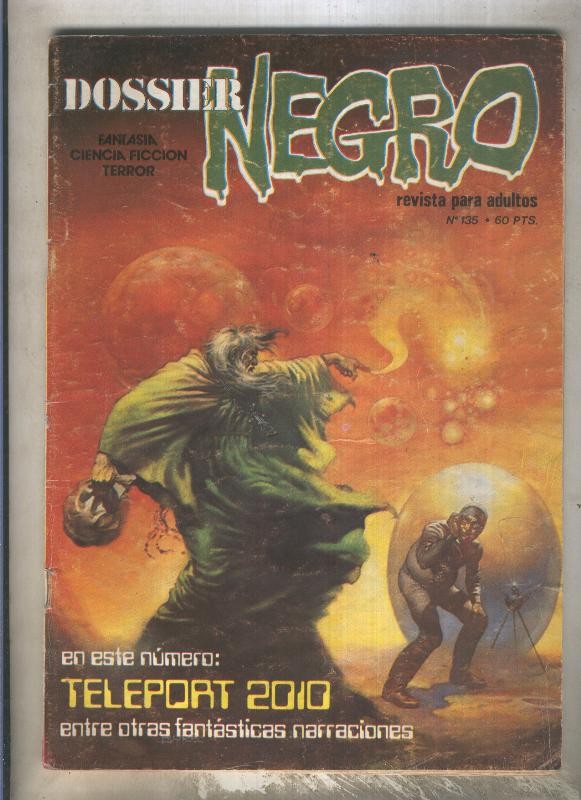 Dossier Negro numero 135 (numerado 3 en trasera)
