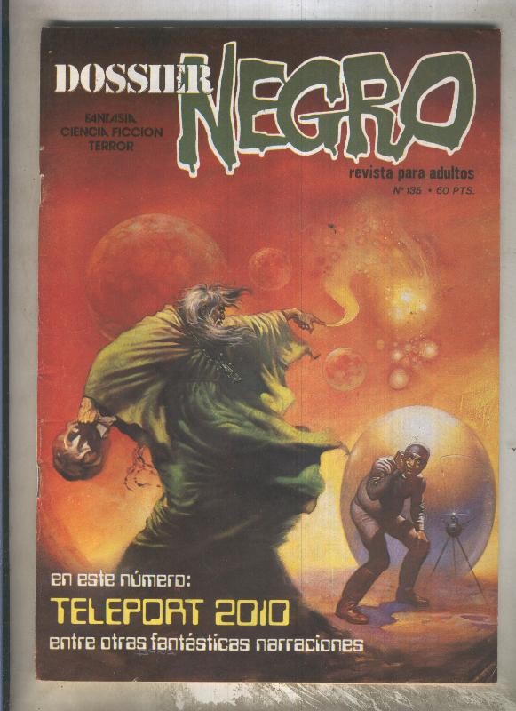 Dossier Negro numero 135 (numerado 4 en trasera)