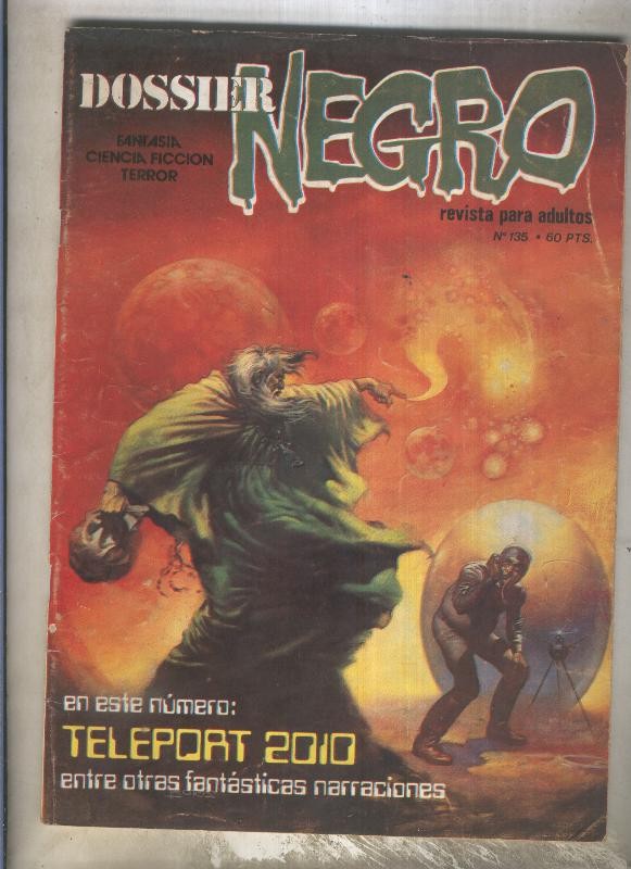 Dossier Negro numero 135 (numerado 6 en trasera)