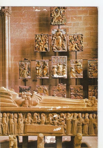 Postal 025018 : Monasterio Cistercienses. Sepulcro de la Madre Fundadora.  
