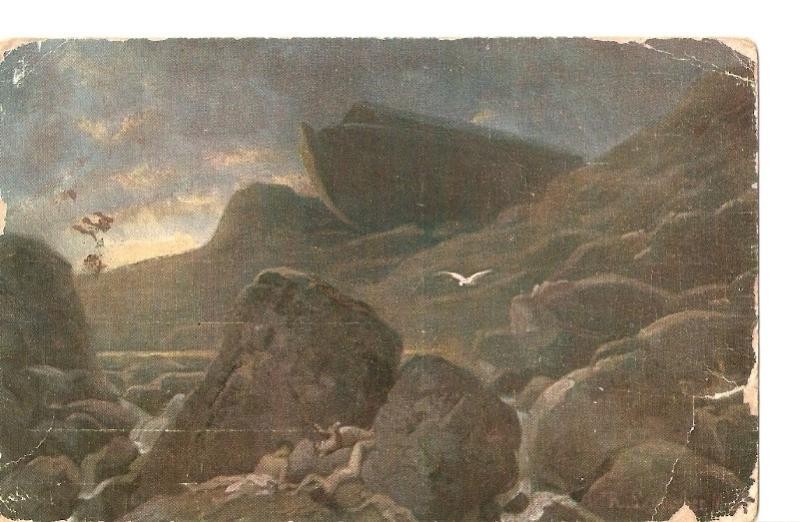Postal 025623 : La Sagrada Escritura en cuadros segun  