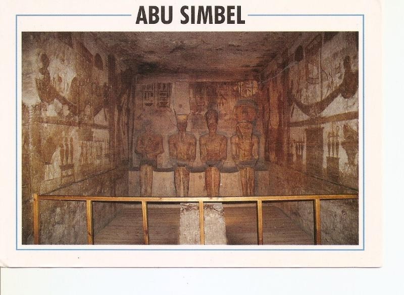 Postal 026439 : Abu Simbel. The Sanctuary of the great temple  