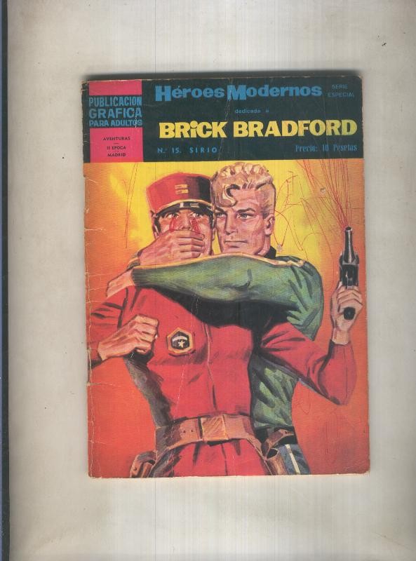 Heroes Modernos serie Brick Bradford numero 15: Sirio