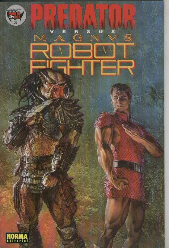 Made in The Usa numero 22: Predator versus Magnus Robot Fighter