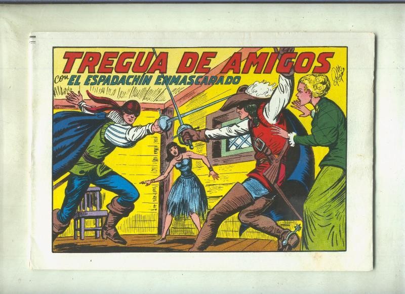 El Espadachin Enmascarado tres en uno numero 35: Tregua de amigos