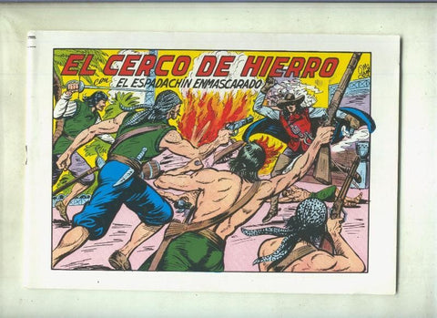 El Espadachin Enmascarado tres en uno numero 28: El cerco de hierro