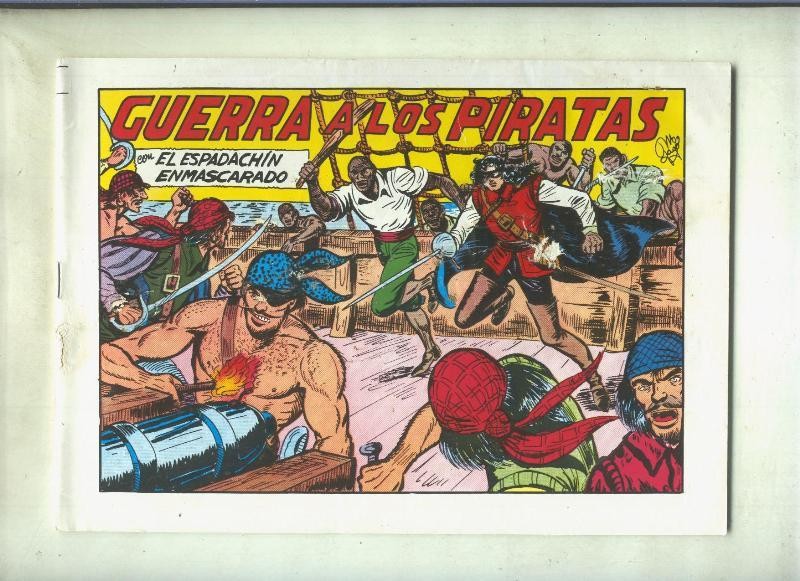 El Espadachin Enmascarado tres en uno numero 22: Guerra a los piratas