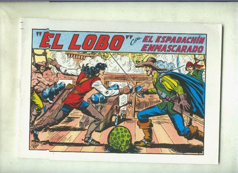 El Espadachin Enmascarado tres en uno numero 20: El Lobo