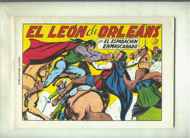 El Espadachin Enmascarado tres en uno numero 09: El leon de Orleans