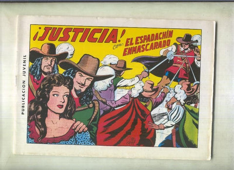 El Espadachin Enmascarado tres en uno numero 02: Justicia