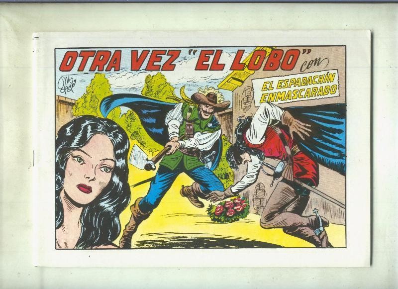 El Espadachin Enmascarado tres en uno numero 31: Otra vez El Lobo