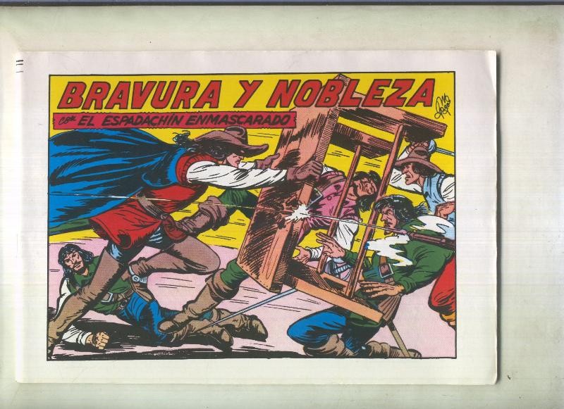 El Espadachin Enmascarado tres en uno numero 58: bravura y nobleza