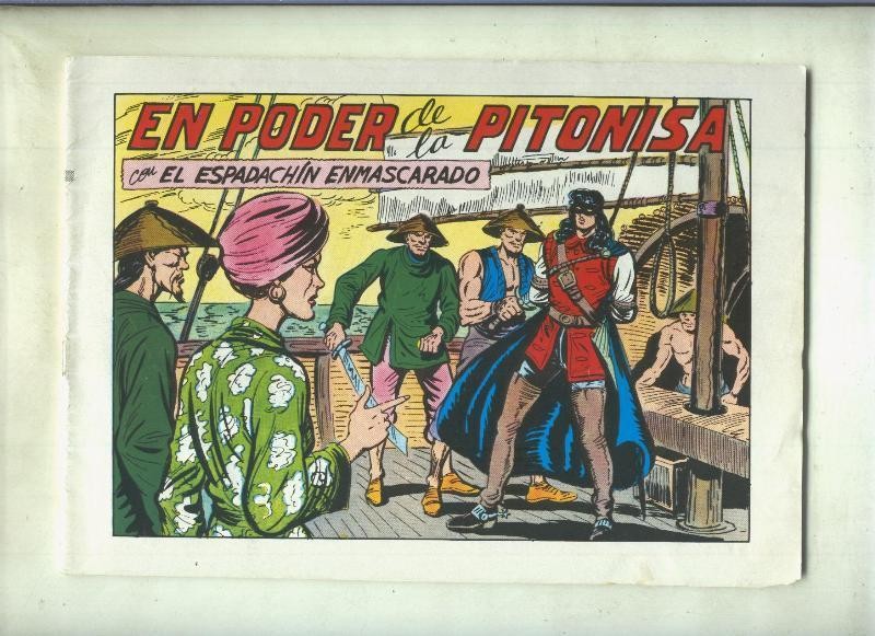 El Espadachin Enmascarado tres en uno numero 66: En poder de la Pitonisa