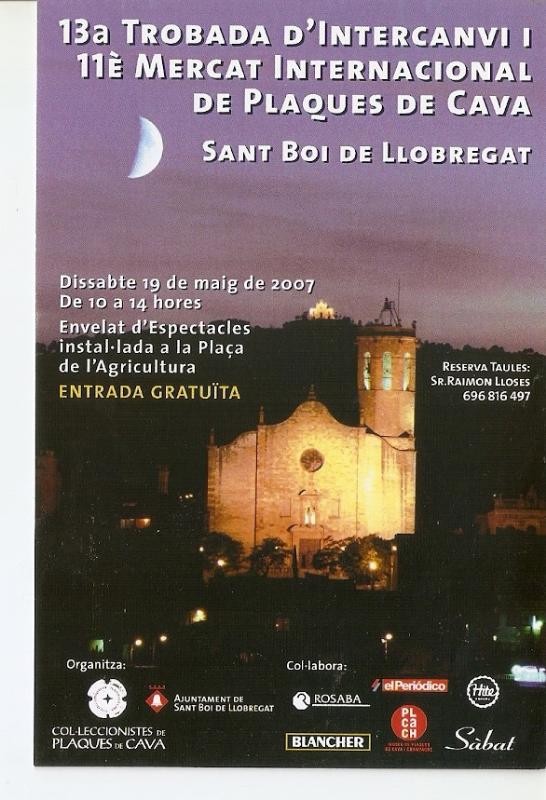 Postal 029867 : 13a Trobada dIntercanvi i 11e  mercat Internacional de 