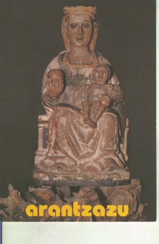 Postal 015173: Virgen Andra Mari de Arantzazu, Oñati, Guipuzcoa