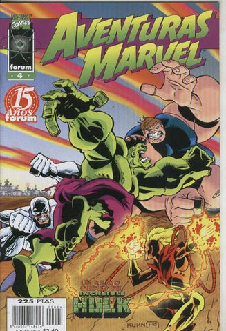 Planeta: Aventuras Marvel numero 04: Hulk
