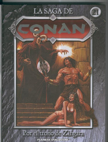 La saga de Conan volumen 21: Por el trono de Zingara