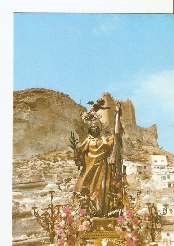 Postal 028929 : Alcala del Jucar (Albacete), San Lorenzo. Patron de la villa