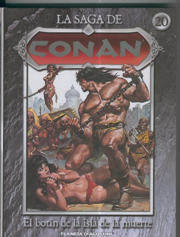 La saga de Conan volumen 20: El botin de la isla de la muerte