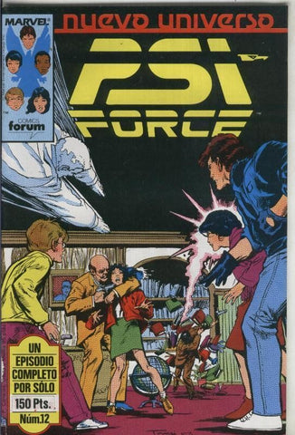 Psi Force numero 12: El hombre de los caramelos