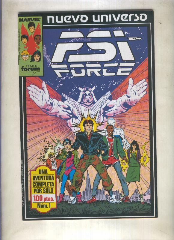 Psi Force numero 01: La hora del lobo