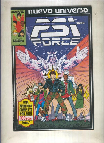 Psi Force numero 01: La hora del lobo