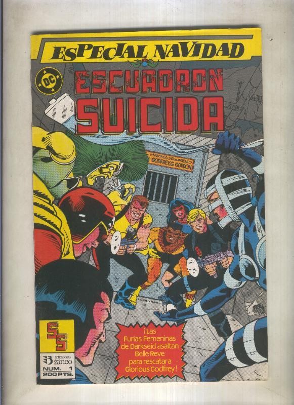 Escuadron Suicida especial Navidad: La fuga (numerado 4 en interior cubierta)