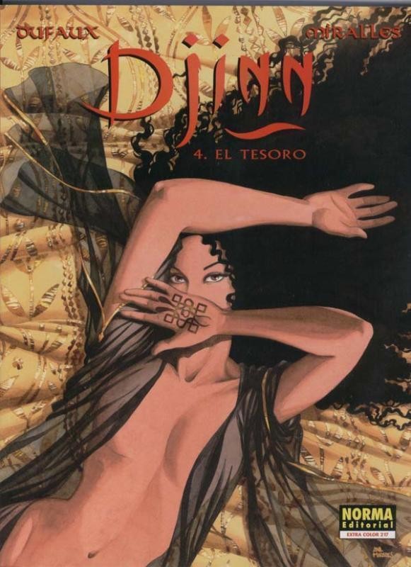 Cimoc Extra Color volumen 217: Djinn volumen 04: El tesoro