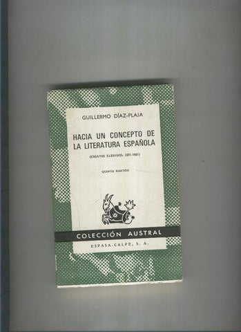 Hacia un concepto de Literatura Española