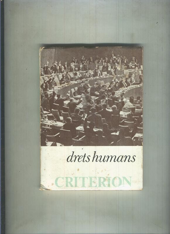 Ideologica Criterion numero 036: Drets Humans