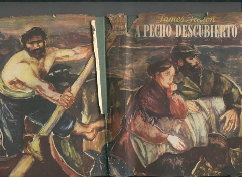 Los escritores de ahora: A pecho descubierto (sobrecubierta con rotos)
