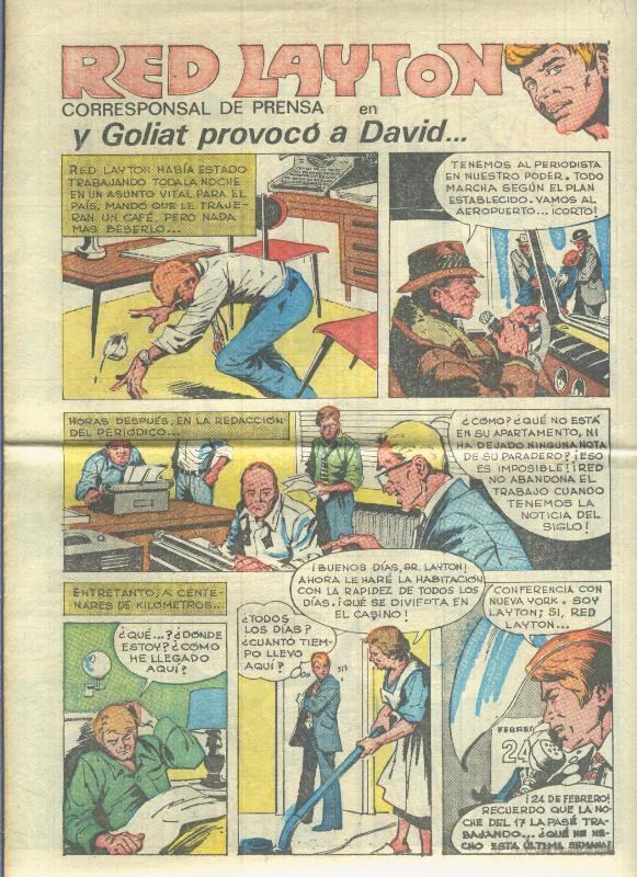 Red Layton: Y Goliat provoco a David