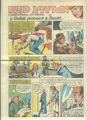 Red Layton: Y Goliat provoco a David