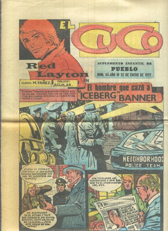 El Cuco numero 64: Red Layton: El hombre que cazo a Icerberg Banner