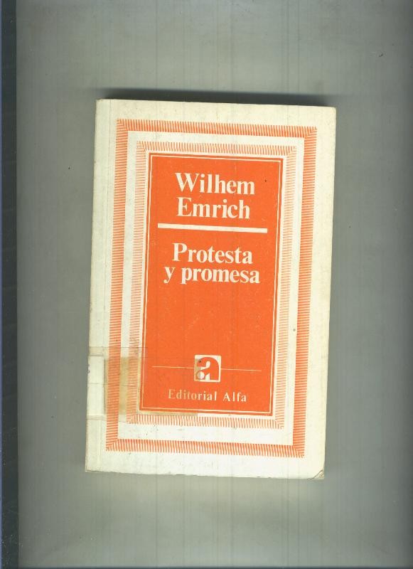 Estudios alemanes: Protesta y promesa