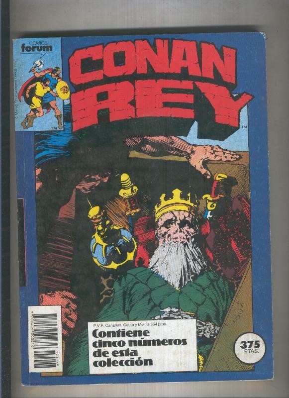 Conan Rey retapado numero 61 al 65 (numerado 1 en interior cubierta)
