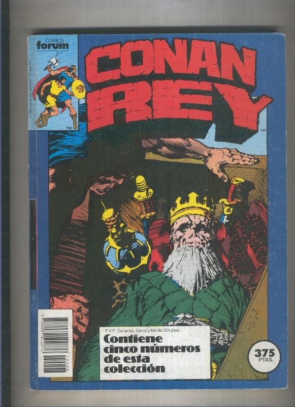 Conan Rey retapado numero 61 al 65 (numerado 2 en interior cubierta)