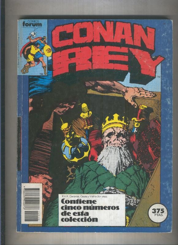 Conan Rey retapado numero 61 al 65 (numerado 3 en interior cubierta)