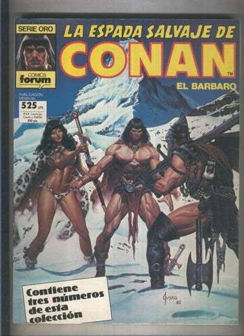 La Espada Salvaje de Conan primera edicion retapado numero 059 al 061