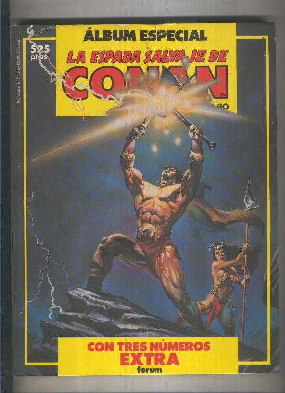 La Espada Salvaje de Conan primera edicion retapado numero 050 al 052