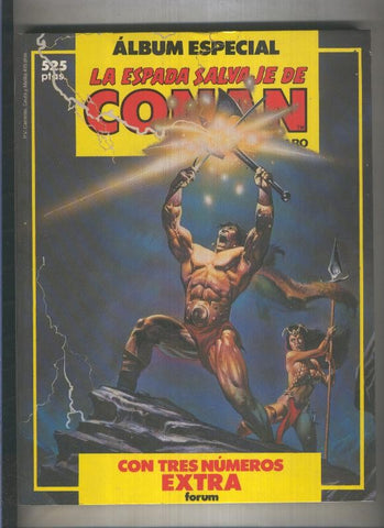La Espada Salvaje de Conan primera edicion retapado numero 050 al 052